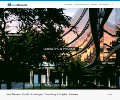 Newelements.de(New Elements GmbH) Screenshot