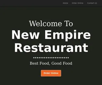 Newempiretogo.com(New Empire Restaurant) Screenshot