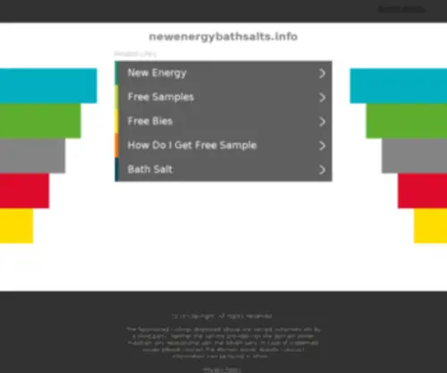 Newenergybathsalts.info(BUY LEGAL BATH SALTS & RESEARCH CHEMICALS ONLINE IN USA) Screenshot