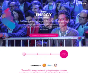 Newenergychallenge.com(New Energy Challenge 2021) Screenshot