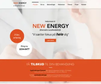 Newenergy.dk(NEW ENERGY) Screenshot