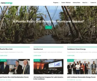 Newenergyevents.com(New Energy Events) Screenshot