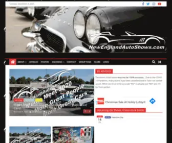 Newenglandautoshows.com(New England Car Shows & Cruises) Screenshot