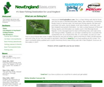 Newenglandbass.com(Newenglandbass) Screenshot