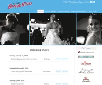 Newenglandbridalexpo.com(Bridal Show and Wedding Expo in New Hampshire (NH) Vermont (VT) Maine (ME) Massachusetts(MA) Boston (MA) Manchester (NH) Concord (NH) Bedford (NH) Keene (NH) Portsmouth (NH) Lowell (MA) Epping (NH) Revere (MA) Bangor (ME) Portland (ME) Au) Screenshot