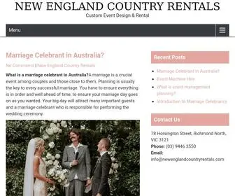 Newenglandcountryrentals.com(New England Country Rentals) Screenshot