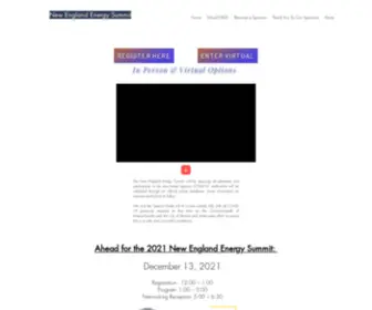 Newenglandenergysummit.com(The new england energy summit) Screenshot