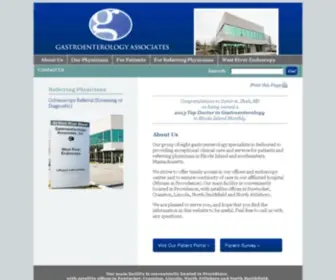 Newenglandgastro.com(Gastroenterology Associates) Screenshot