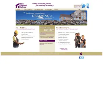 Newenglandhomes.net(New England Homes) Screenshot