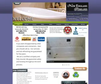 Newenglandreglaze.com(New England Reglaze) Screenshot