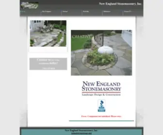 Newenglandstonemasonry.com(New England Stonemasonry) Screenshot