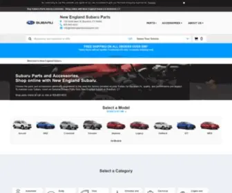 Newenglandsubaruparts.com(Shop Subaru Parts and Accessories online from New England Subaru) Screenshot