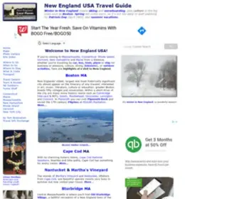 Newenglandtravelplanner.com(New England Travel Planner & Guide) Screenshot