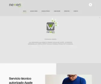 Newentech.cl(Inicio) Screenshot