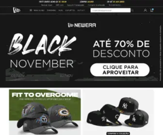 Neweracap.com.br(New Era Brasil) Screenshot