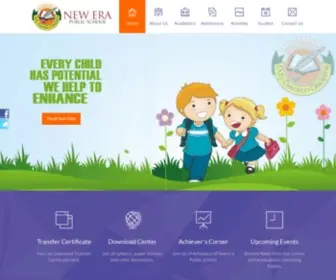 Newerapublicschool.org(New Era Public School) Screenshot