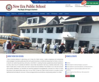 NeweraschoolrajBagh.com(New Era School) Screenshot