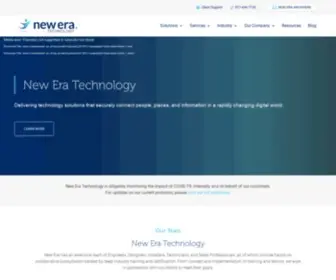 Neweratech.com(New Era Technology) Screenshot