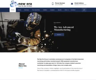 Neweratool.com(The New Era Group) Screenshot