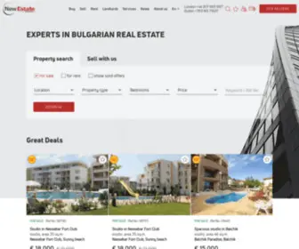 Newestate.biz(Buy or Sell properties in Bulgaria) Screenshot