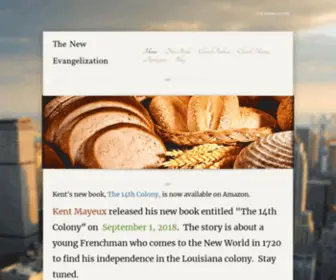 Newevangelization.net(The  New Evangelization) Screenshot