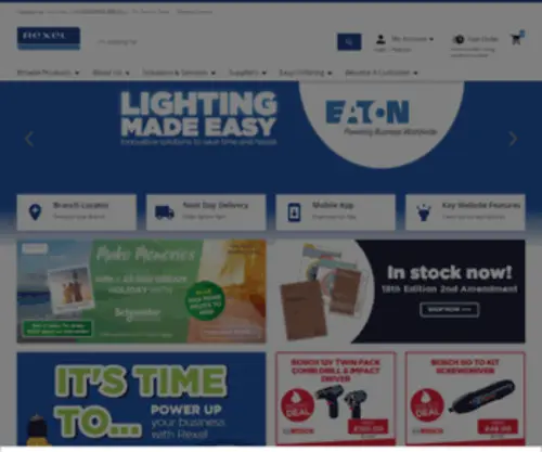 Neweyandeyre.co.uk(Electrical Wholesale Distributor) Screenshot