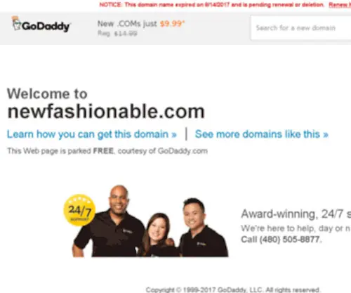 Newfashionable.com(The Leading New Fashionable Site on the Net) Screenshot