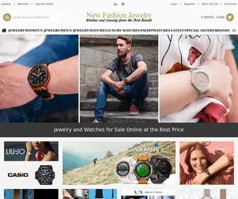 Newfashionjewelry.co.uk(Jewelry and Watches for Sale Online) Screenshot