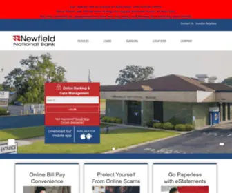 Newfieldnationalbank.bank(Newfield National Bank) Screenshot