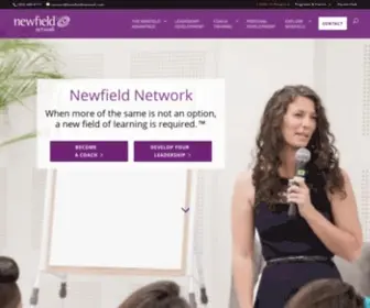 Newfieldnetwork.com(Personal growth & development coaching) Screenshot
