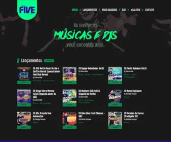 Newfivedjs.com.br(New Five Djs // Baixar m) Screenshot