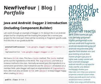 Newfivefour.com(Tech notes) Screenshot