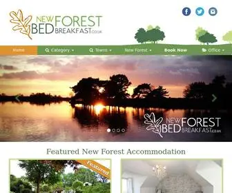 Newforestbedbreakfast.co.uk(The New Forest Bed and Breakfast (B&B) Directory) Screenshot