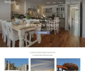 Newforestliving.co.uk(New Forest cottages) Screenshot