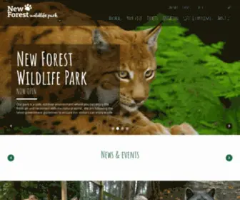 Newforestwildlifepark.co.uk(New Forest Wildlife Park) Screenshot