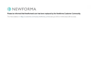 Newformant.com(Community for users of Newforma software for AEC project information management (PIM)) Screenshot