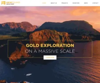 Newfoundgold.ca(New Found Gold Corp) Screenshot