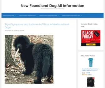 Newfoundlanddog-Info.com(Newfoundlanddog Info) Screenshot