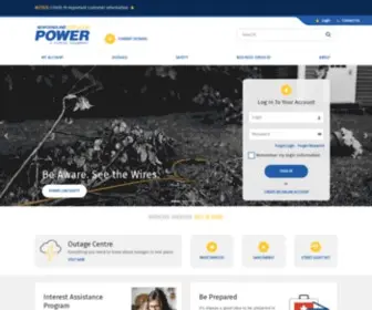Newfoundlandpower.com(Newfoundland Power) Screenshot