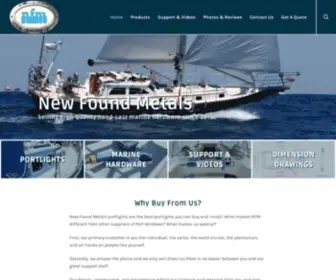 Newfoundmetals.com(New Found Metals) Screenshot