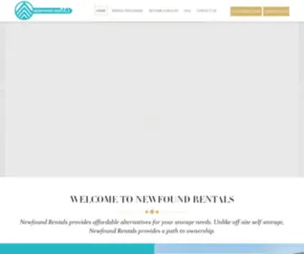 Newfoundrentals.com(Newfound Rentals) Screenshot