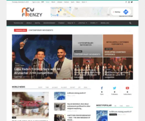 Newfrenzy.org(Newfrenzy) Screenshot