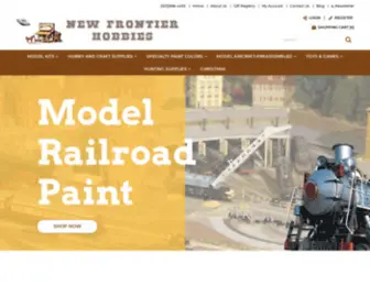 Newfrontierhobbies.com(Model Kits) Screenshot