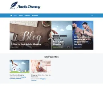 Newfulcrumpoint.com(Articles Directory) Screenshot