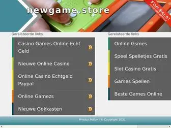 Newgame.store(Newgame store) Screenshot