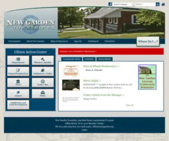 Newgarden.org(New Garden Township) Screenshot