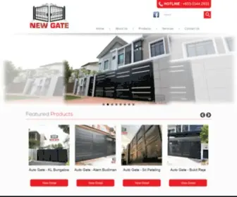 Newgate.com.my(New Gate Metal with their highly experienced and skilled team of craftsman) Screenshot