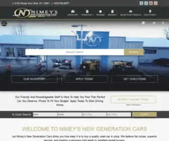 Newgenerationcars.com(Utica used cars) Screenshot