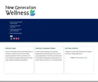 Newgenerationwellness.com(New Generation Wellness) Screenshot