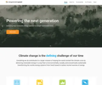 Newgenpower.com(New Generation Power) Screenshot